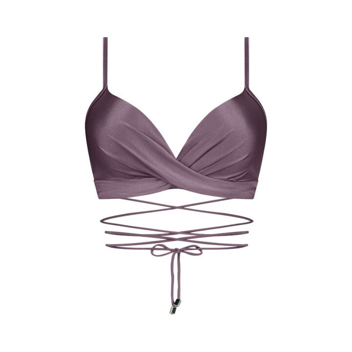 Plum Twist Bikinitop afbeelding