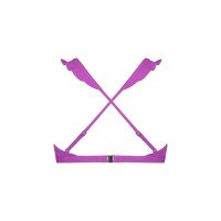 Purple Flash Ruffle Bikinitop afbeelding