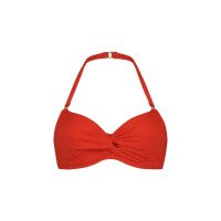 Fiery Red Wired Bikinitop afbeelding
