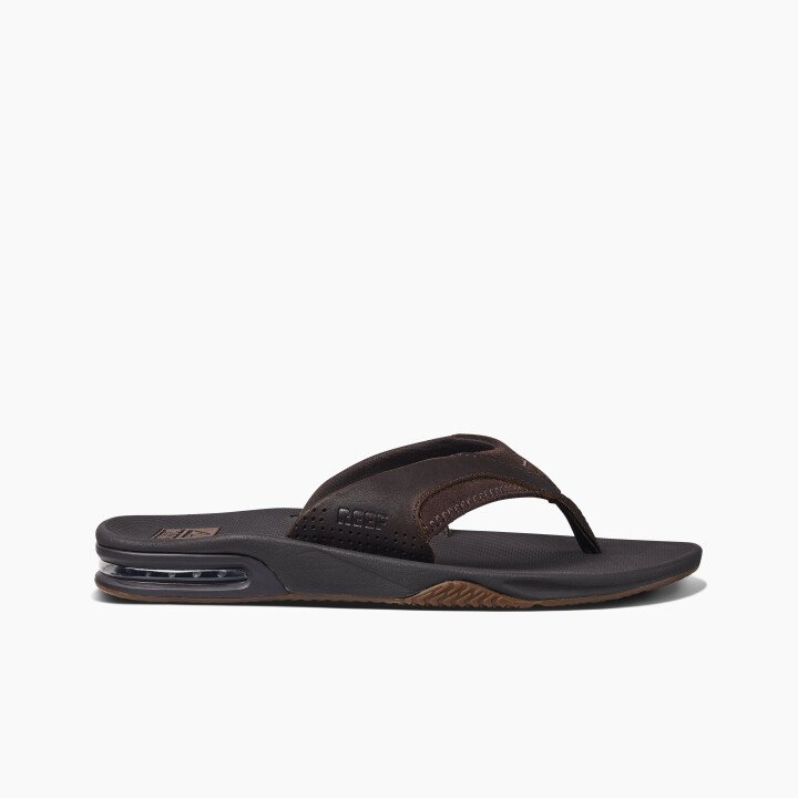 Leather Fanning Slippers afbeelding