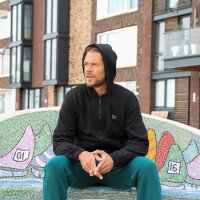 Fleece Fullzip Hooded Bruce afbeelding