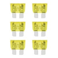 Standaard Steekzekeringen 20A 6x afbeelding