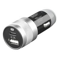 USB Lader Type A+C 2weg 12v/24v afbeelding