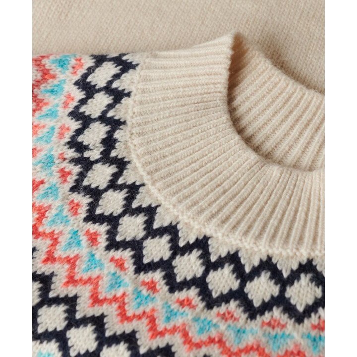 Fairisle Branded Jumper Wms afbeelding