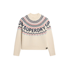 Fairisle Branded Jumper Wms afbeelding