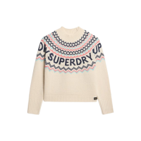 Fairisle Branded Jumper Wms afbeelding