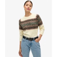 Fairisle Pattern Crew Jumper Wms afbeelding