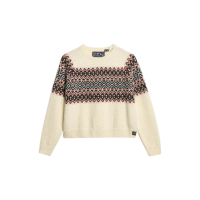 Fairisle Pattern Crew Jumper Wms afbeelding