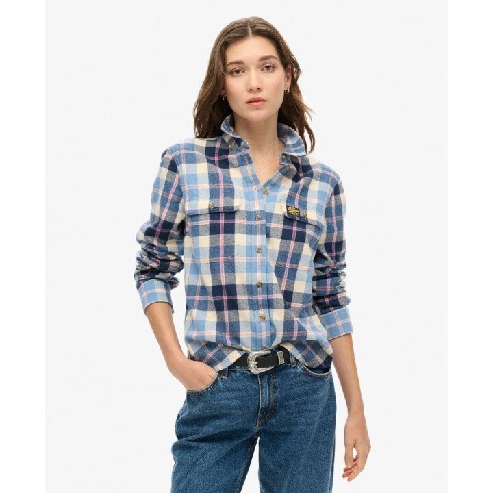 Lumberjack Check Flannel Shirt W afbeelding