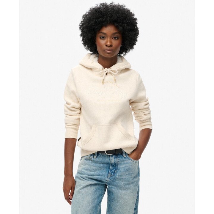 Luxe Metallic Logo Hoodie Wms afbeelding