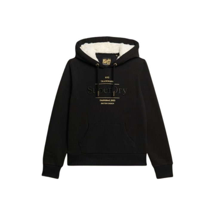 Luxe Metallic Logo Hoodie Wms afbeelding