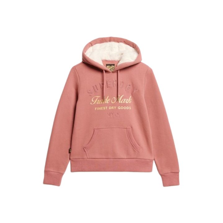 Luxe Metallic Logo Hoodie Wms afbeelding