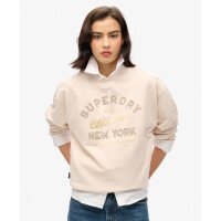 Luxe Metallic Logo Loose Sweat W afbeelding