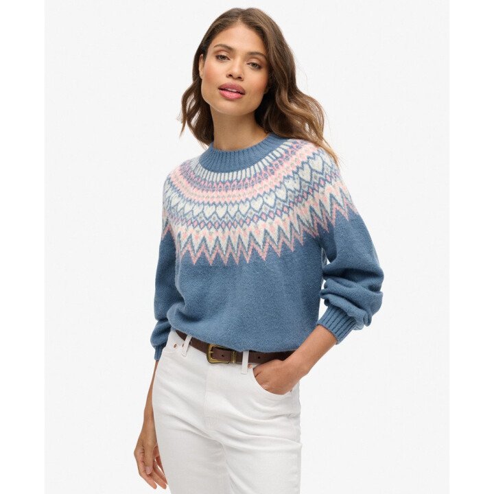 Slouchy Pattern Jumper Wms afbeelding