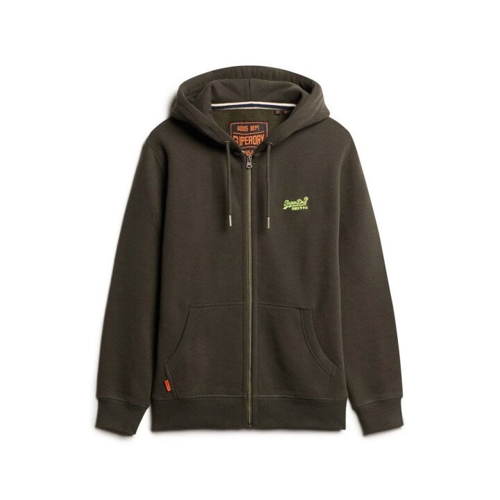 Essential Logo Zip Hoodie Men afbeelding