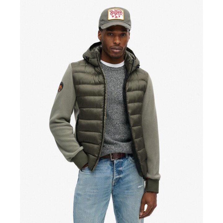 Hooded Storm Fleece Bomber Men afbeelding