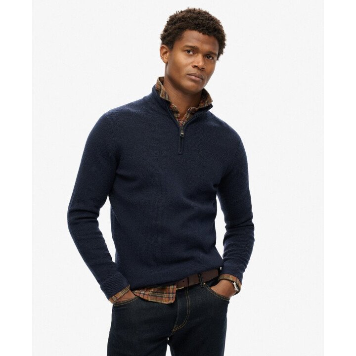 Merino Half Zip Jumper Men afbeelding