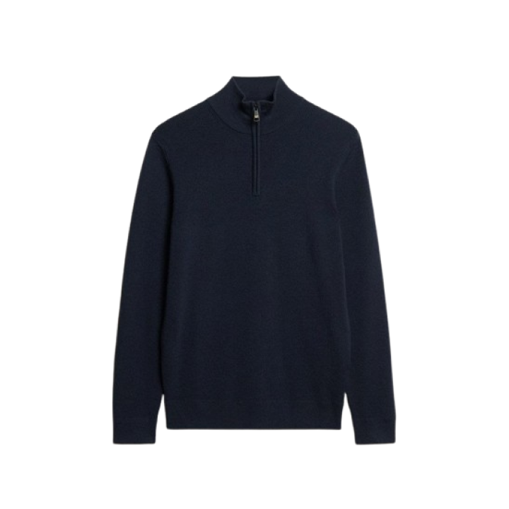 Merino Half Zip Jumper Men afbeelding