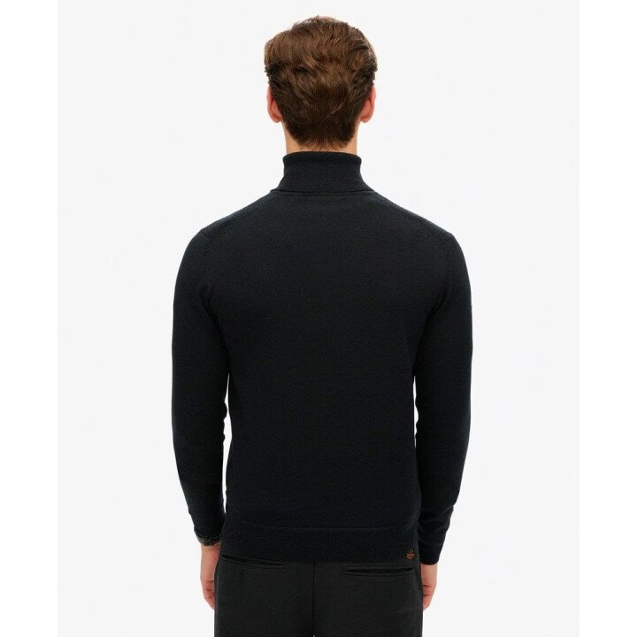 Merino Roll Neck Jumper Men afbeelding