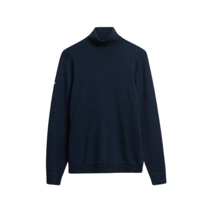 Merino Roll Neck Jumper Men afbeelding