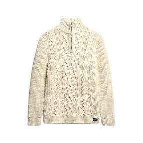 Jacob Cable Knit Half Zip Men afbeelding