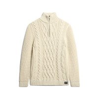 Jacob Cable Knit Half Zip Men afbeelding