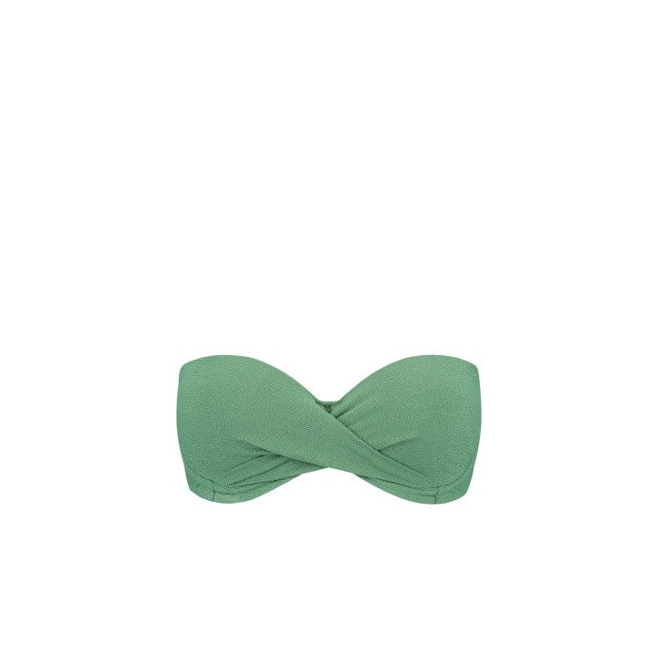 Green Shimmer Padded Wired Top afbeelding