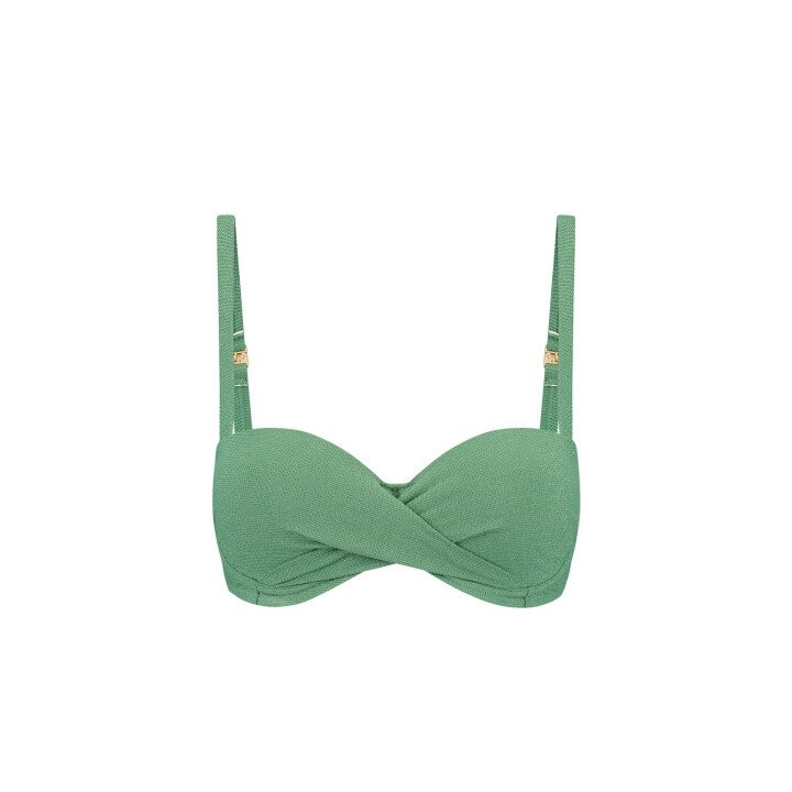 Green Shimmer Padded Wired Top afbeelding