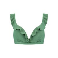 Green Shimmer Padded Wired Top afbeelding