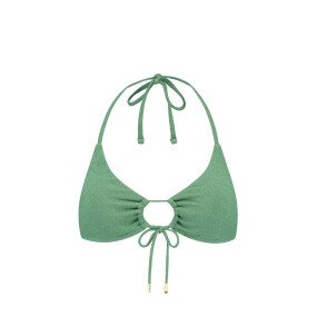 Green Shimmer Padded Top afbeelding