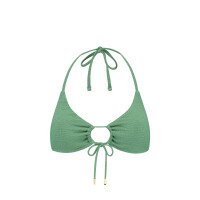 Green Shimmer Padded Top afbeelding