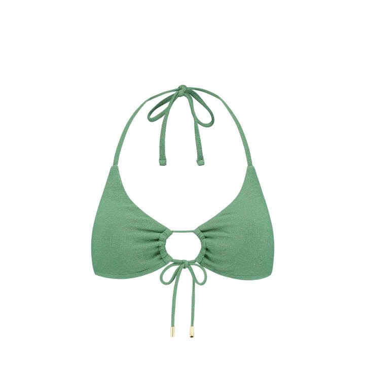 Green Shimmer Padded Top afbeelding