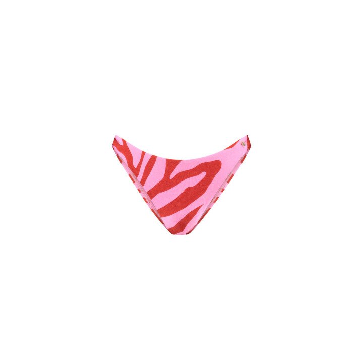 Pink Zebra High Waist Bottom afbeelding