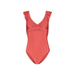 Red Shine Padded Swimsuit afbeelding
