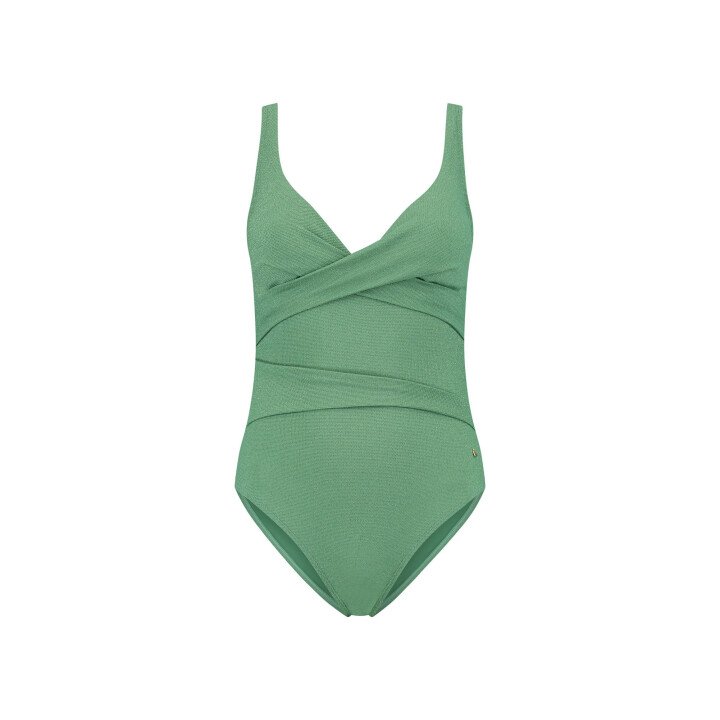 Green Shimmer Padded Swimsuit afbeelding