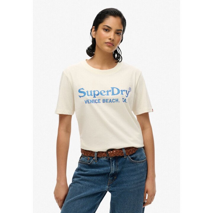 Venue Metallic Relaxed Tee Wms afbeelding