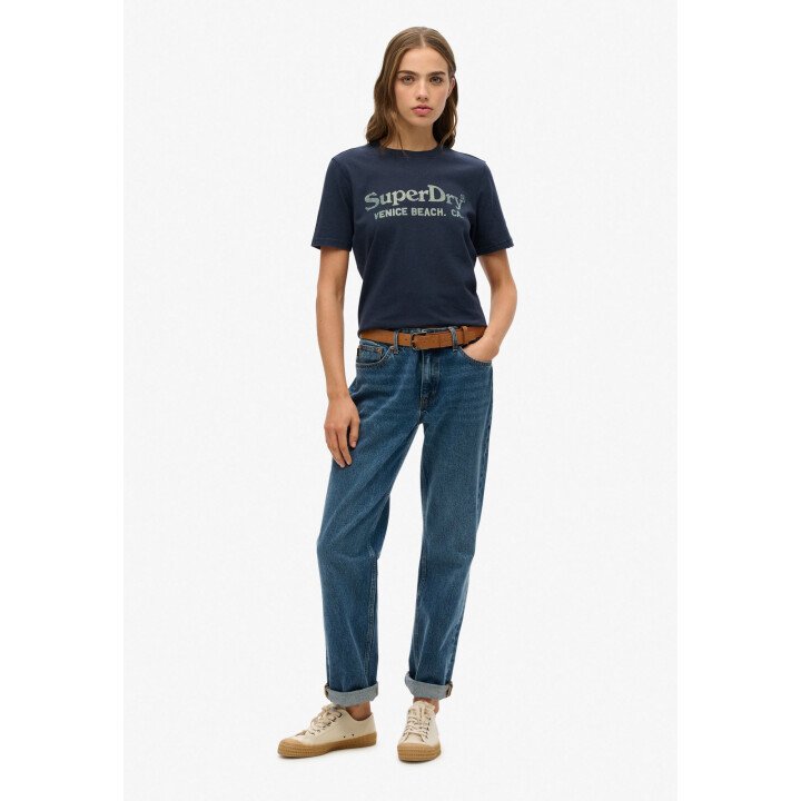 Venue Metallic Relaxed Tee Wms afbeelding