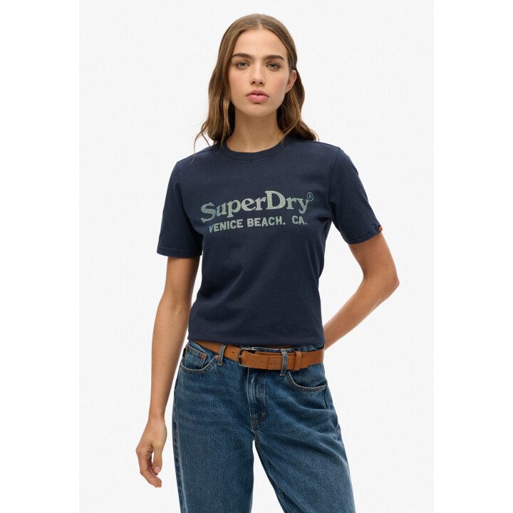 Venue Metallic Relaxed Tee Wms afbeelding