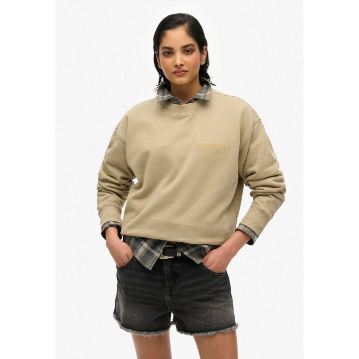 Sport Luxe Loose Crew Wms afbeelding