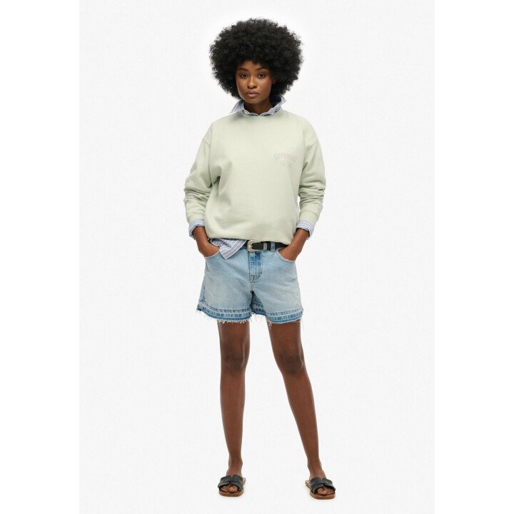 Sport Luxe Loose Crew Wms afbeelding