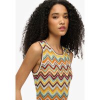 Zig Zag Knit Midi Dress afbeelding