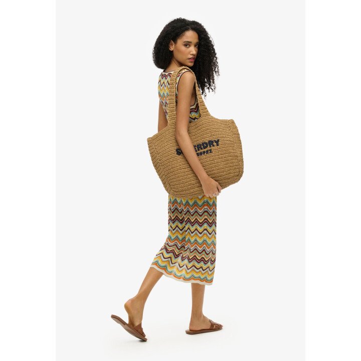 Zig Zag Knit Midi Dress afbeelding