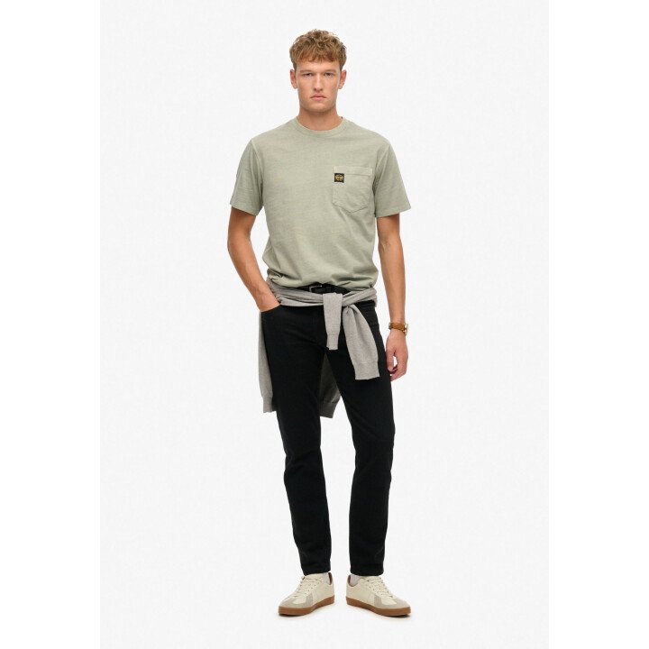Contrast Stitch Pocket T-Shirt M afbeelding