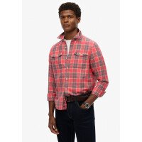 Merchant Linen Check Shirt Men afbeelding