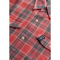 Merchant Linen Check Shirt Men afbeelding