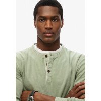 LW Textured Grandad Top Men afbeelding