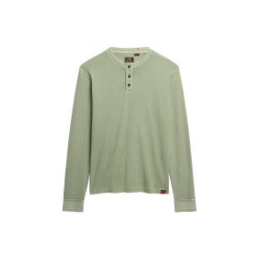 LW Textured Grandad Top Men afbeelding