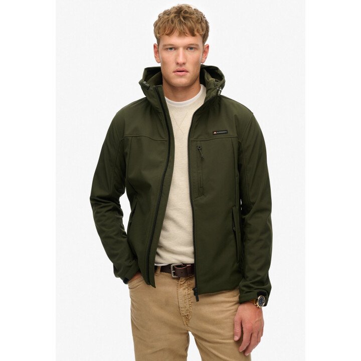 Hooded Softshell Trekker Jacket afbeelding