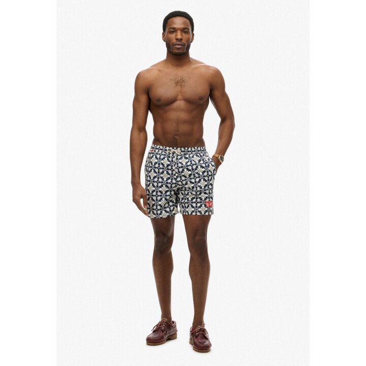 Tile Print 16 Swim Short afbeelding