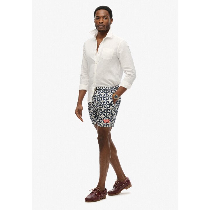 Tile Print 16 Swim Short afbeelding